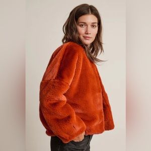 Lux Faux Fur Jacket, VELVET BY GRAHAM & SPENCER
